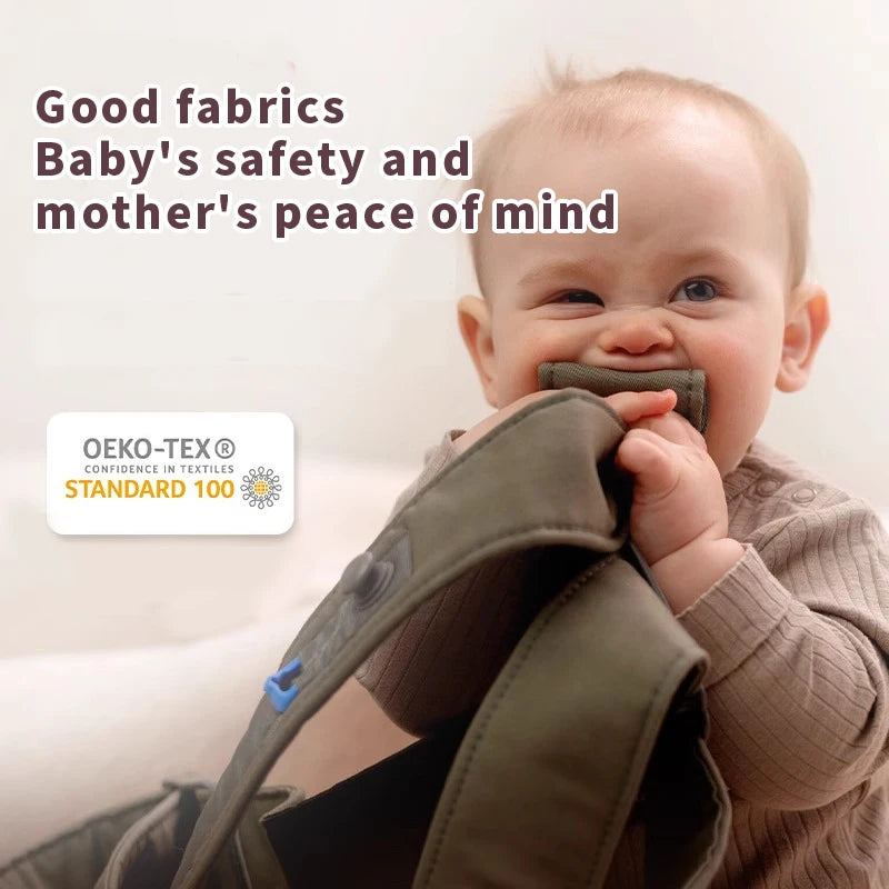 Porte-bébé ergonomique 3-en-1 en mesh 3D respirant pour bébé