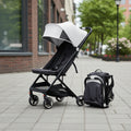 Poussette cabine ultra-compacte pliante pour voyage en avion avec bébé
