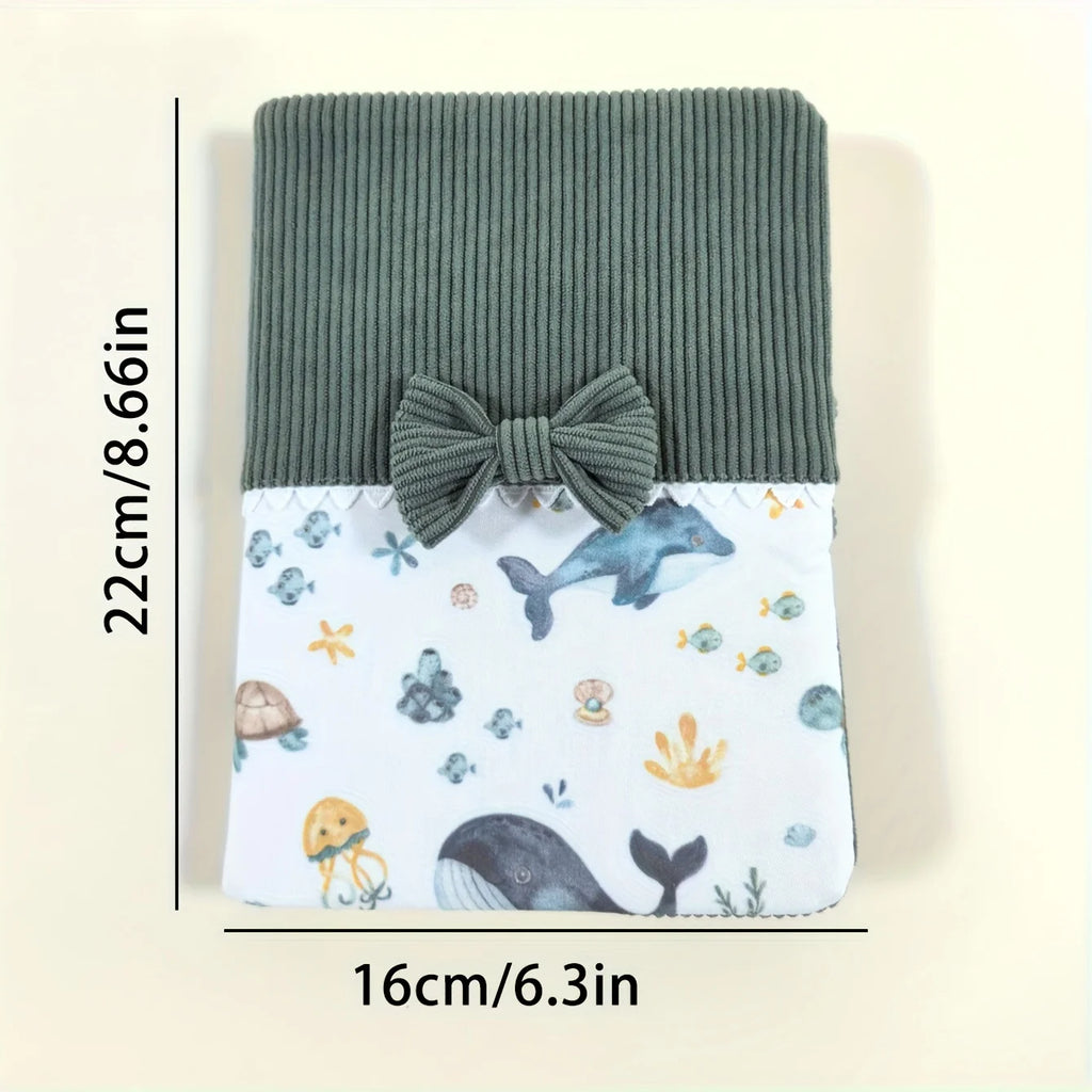 Protège carnet de santé en velours