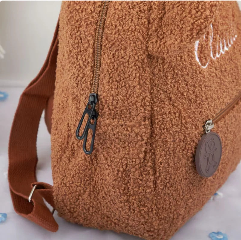 Sac à dos enfant ourson en peluche