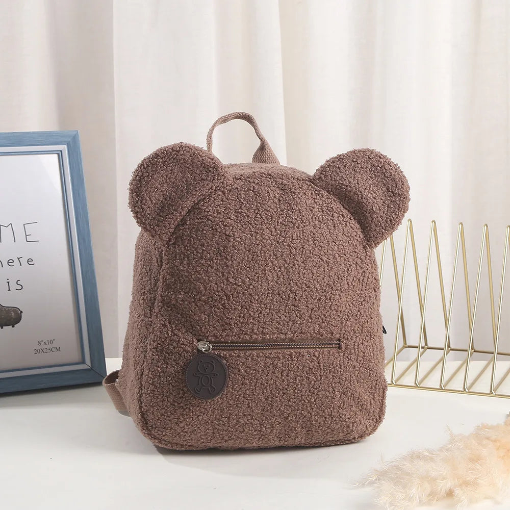 Sac à dos enfant ourson en peluche