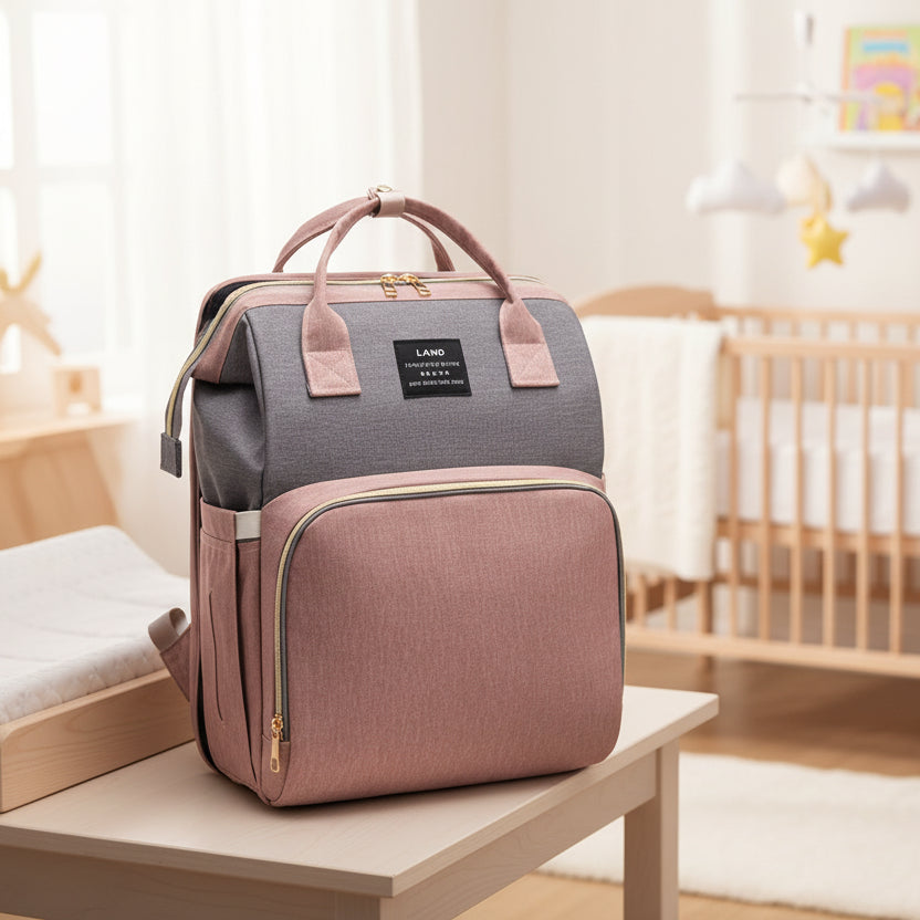 Sac à langer multifonction pour bébé avec port USB – pratique pour sorties et voyages