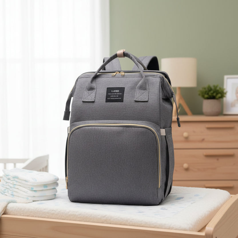 Sac à langer multifonction pour bébé avec port USB – pratique pour sorties et voyages
