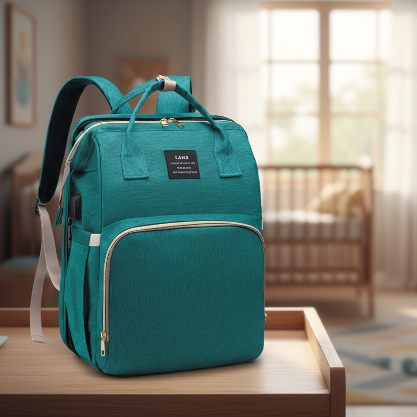 Sac à langer multifonction pour bébé avec port USB – pratique pour sorties et voyages