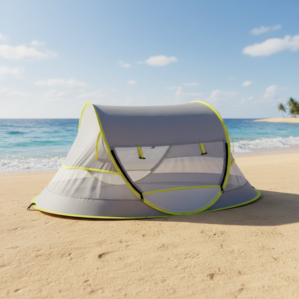 Tente de plage pop-up bébé protection UV UPF 50+