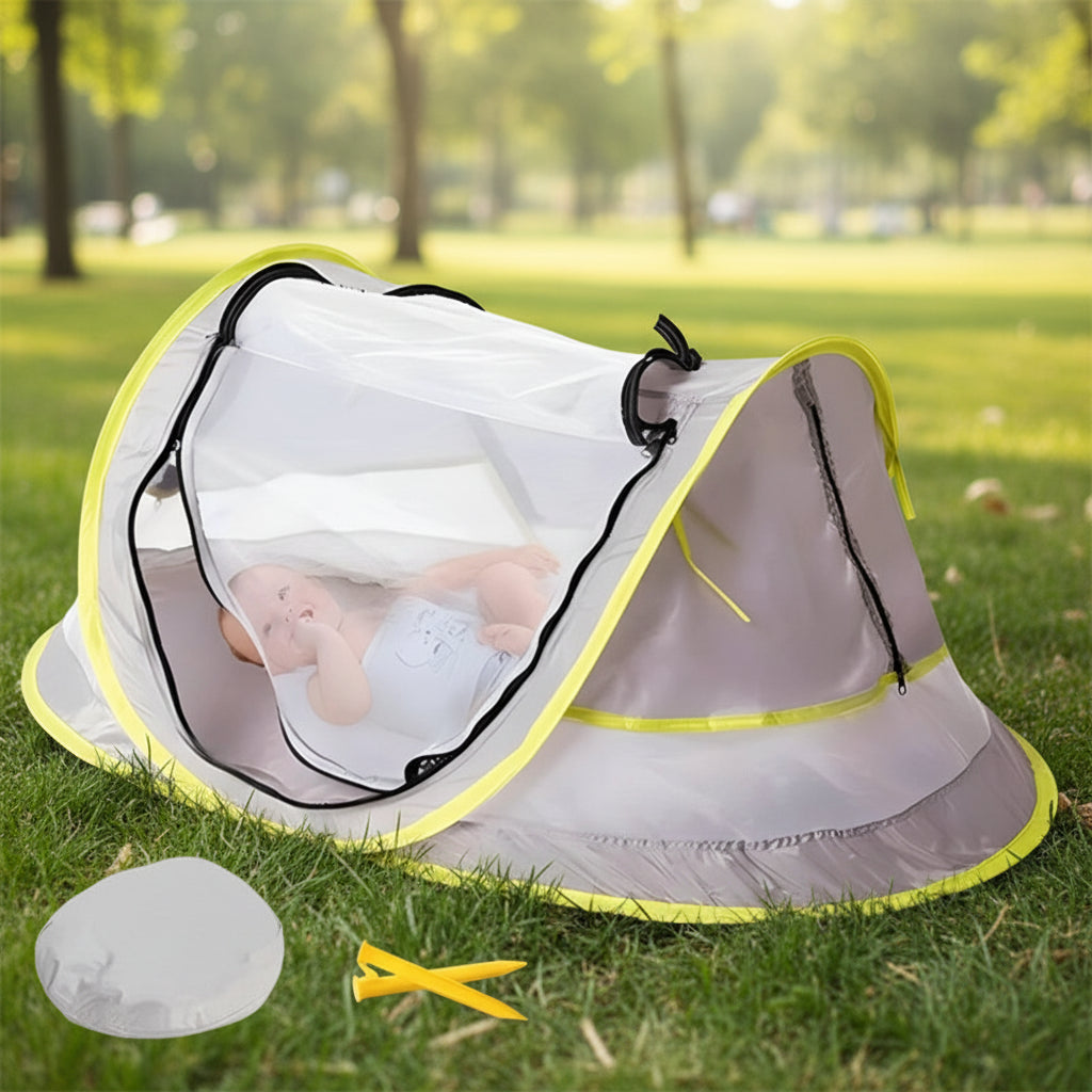 Tente de plage pop-up bébé protection UV UPF 50+