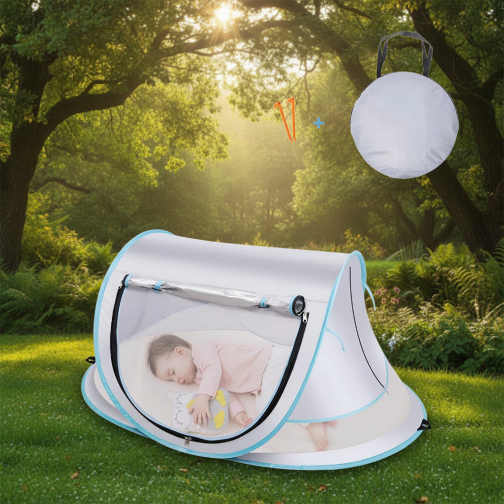Tente de plage pop-up bébé protection UV UPF 50+