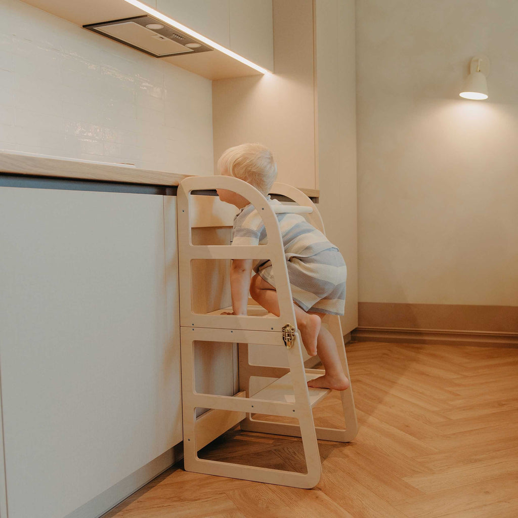 Tour d'observation en bois convertible 2 en 1